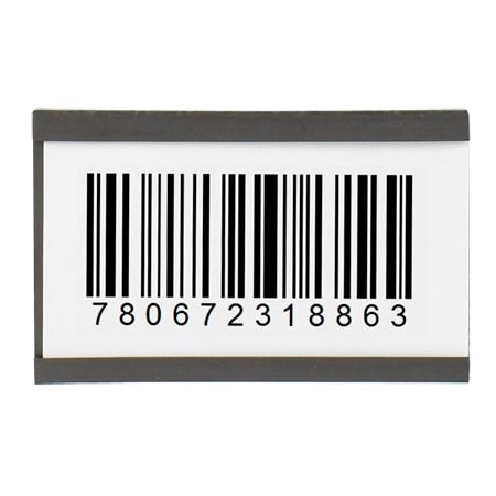Bsc Preferred 2 x 3'' Magnetic C-Channel Cardholders, 25PK BUY00021236